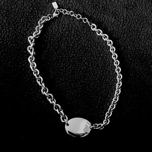 Anne Klein chain with cabochon &AK designer marking. Lobster clasp FREE SHIPPING